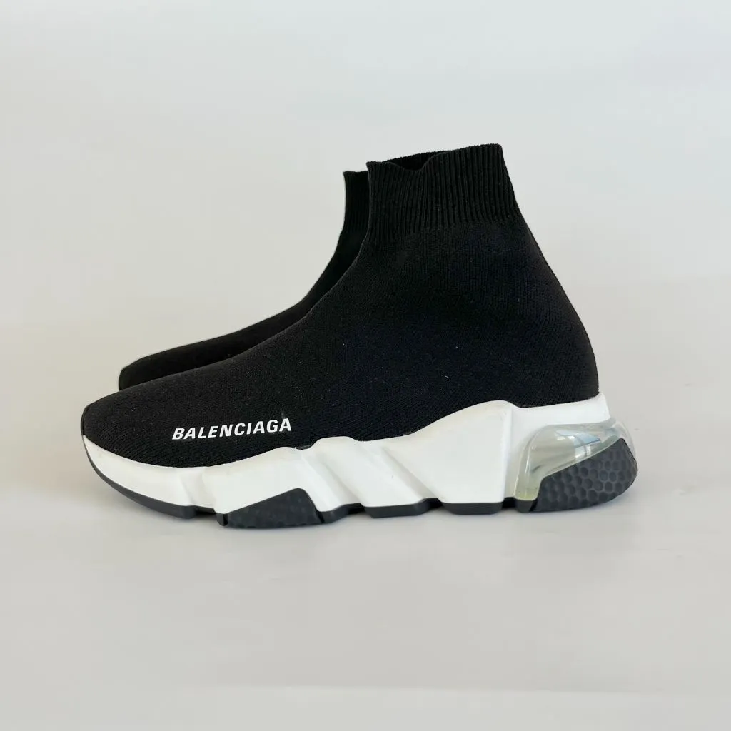Balenciaga black speed sneakers, EU34