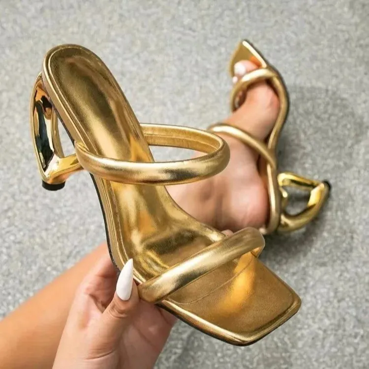 Be Your Sweetheart Mule Heels