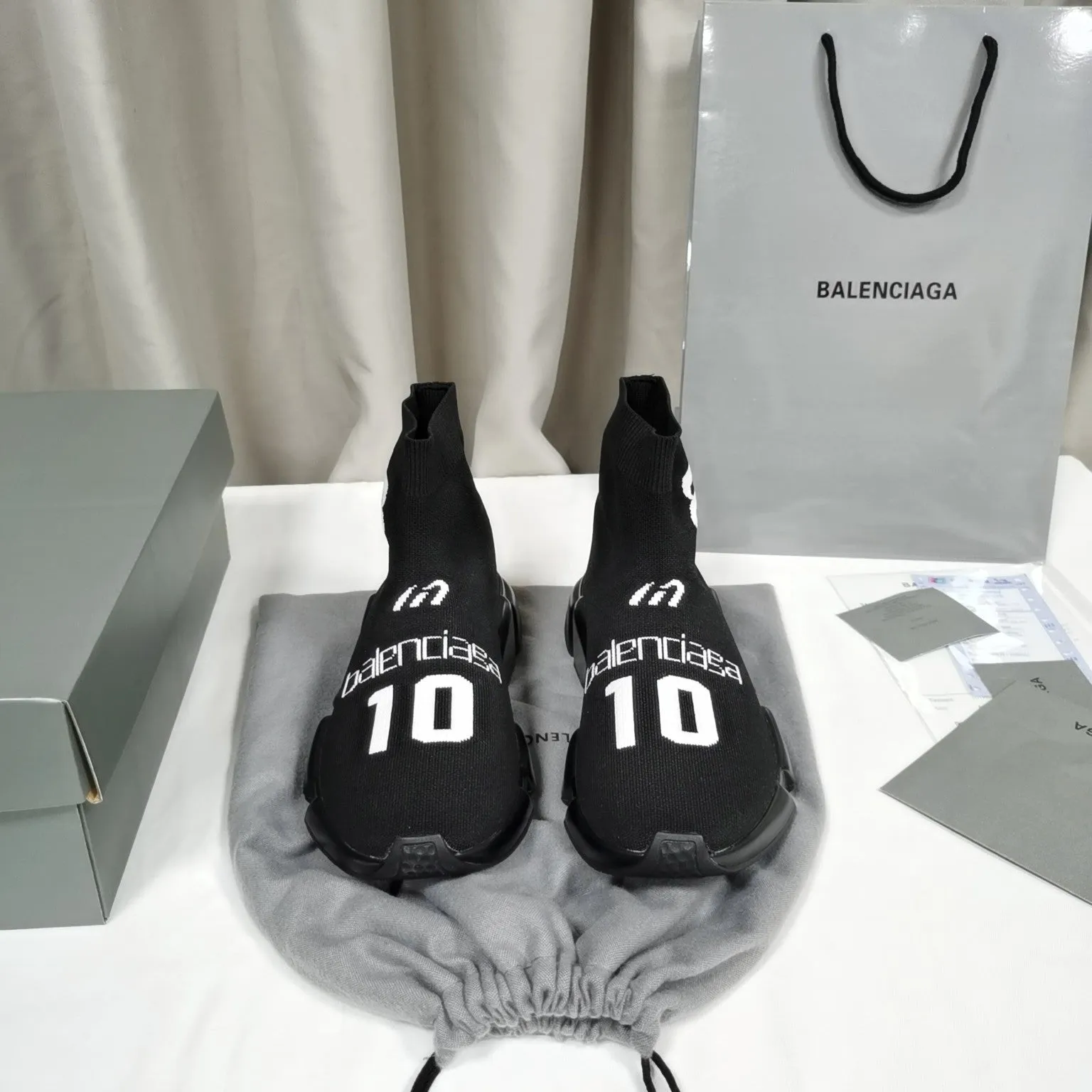 CE - Bla Speed Recycled Knit Sneakers Black