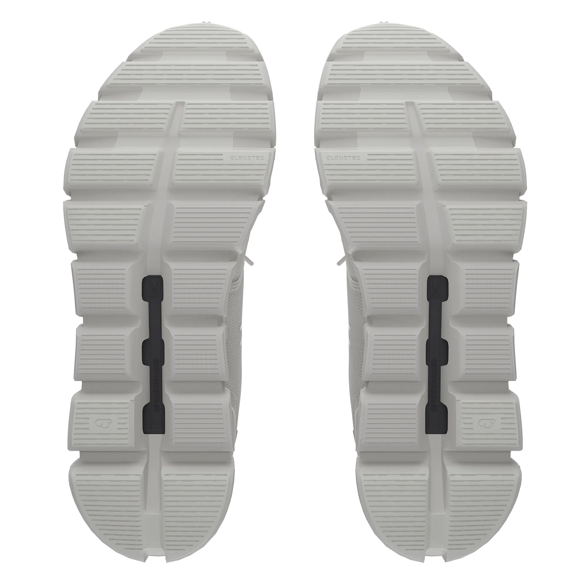 On Men's Cloud 6 Shoes - White / White