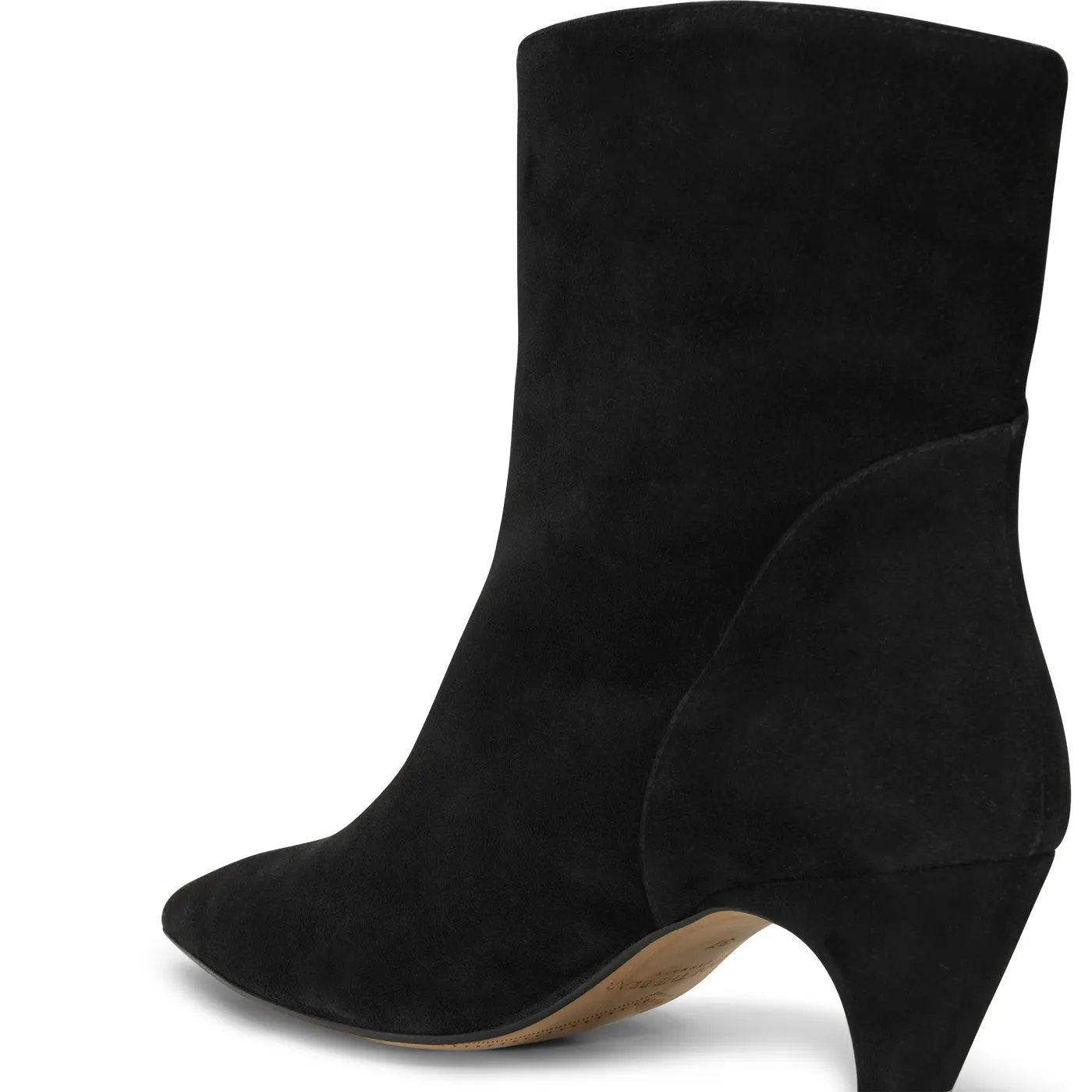 Paula boot suede - BLACK