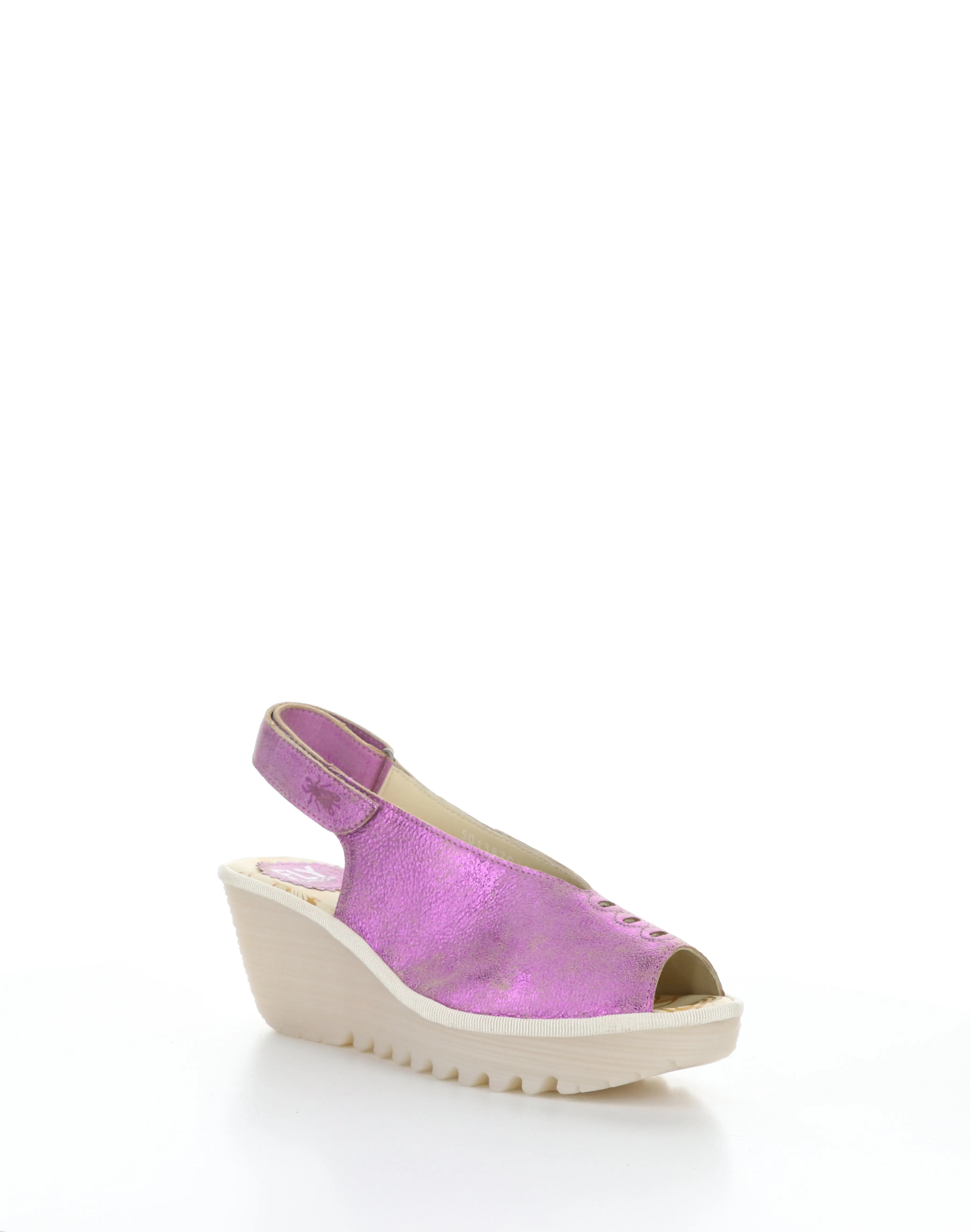 YEAY387FLY 013 PINK Velcro Sandals